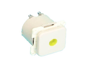 Presto Wipschakelaar met Lampje Inbouw Wit S-10.000