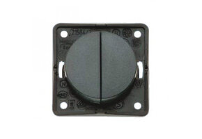 Berker Serieschakelaar Flow/Pure Inbouw Antraciet Mat