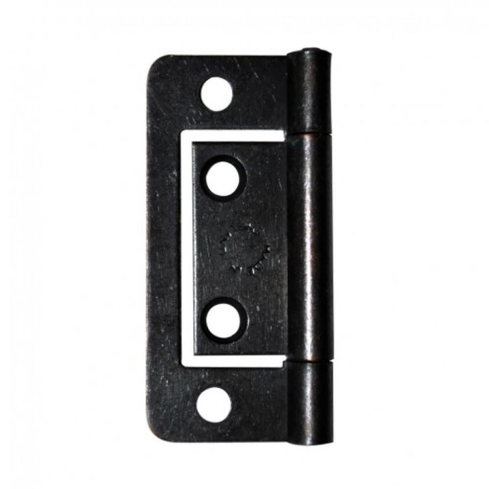 Scharnier Vlak Brons 38x19mm 2st. Scharnier Vlak Brons 38x19mm 2st.