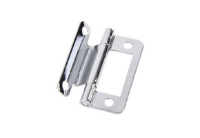 Scharnier geknikt verchroomd 50mm à 2 st.