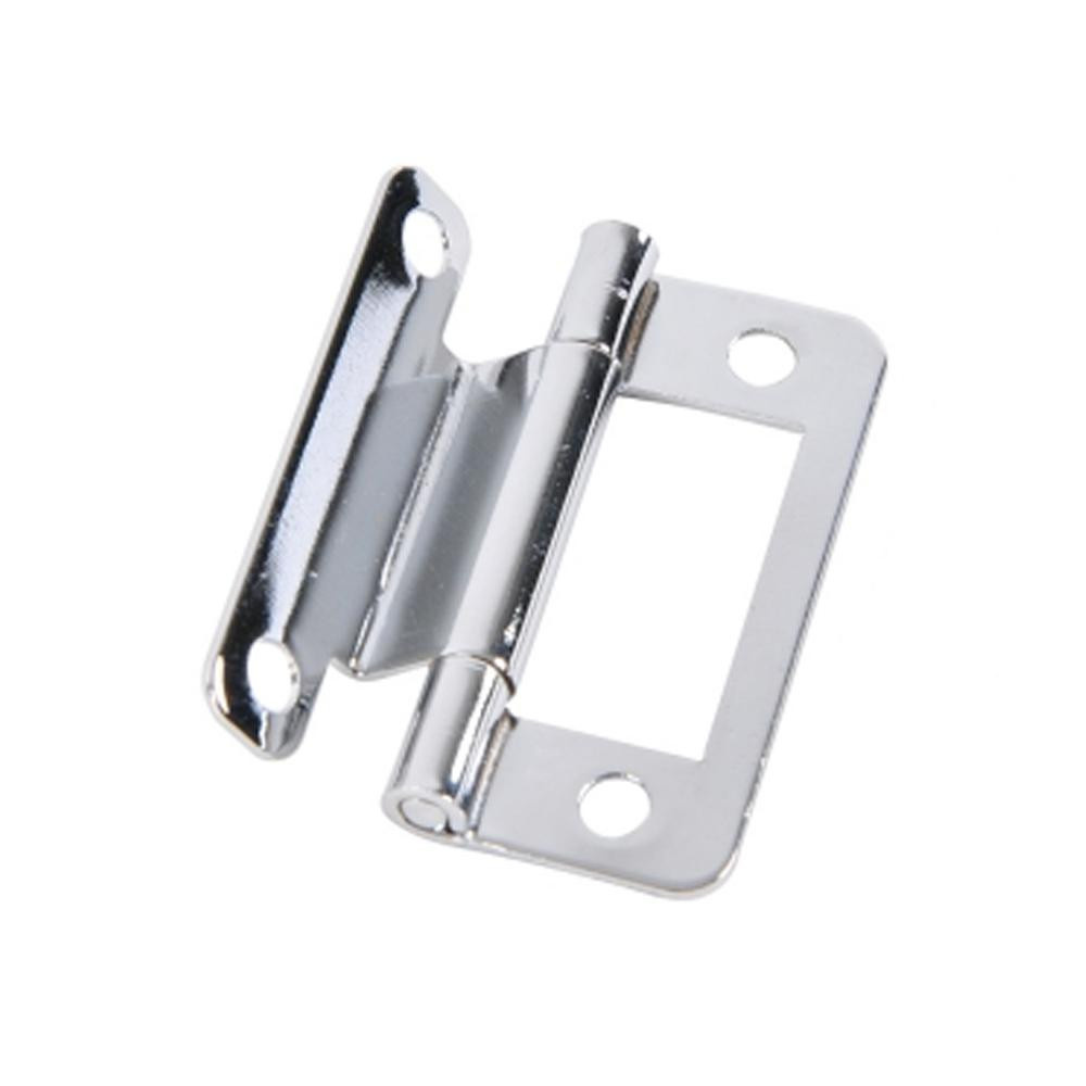 Scharnier geknikt verchroomd 50mm à 2 st. Scharnier geknikt verchroomd 50mm à 2 st.