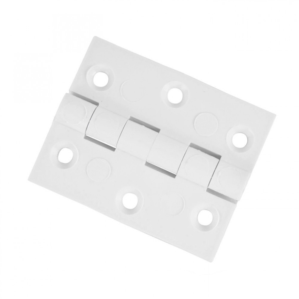 MPK Kunststof Scharnier 50x50mm Wit