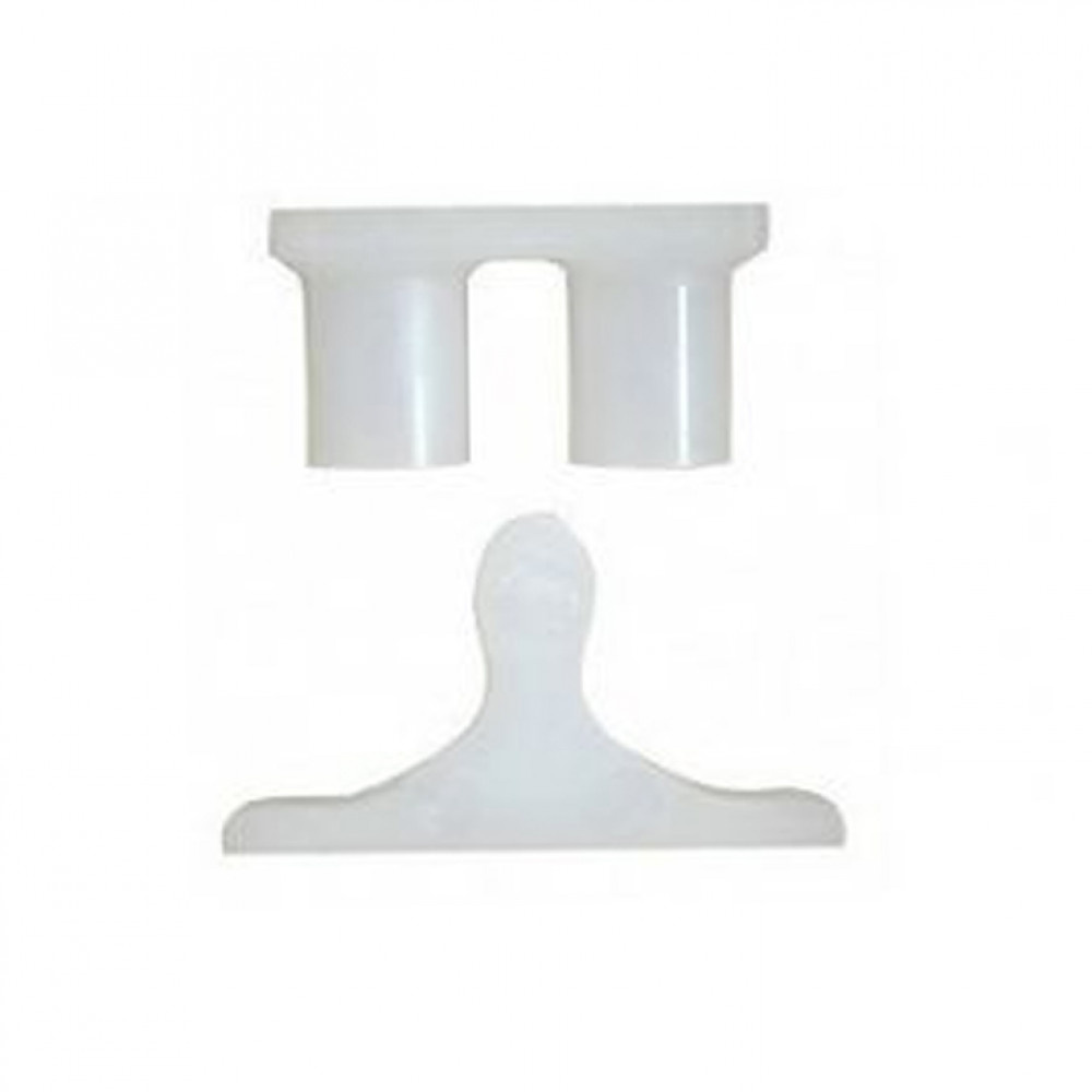 Polysnapper kunststof Wit à 2 stuks Polysnapper kunststof Wit à 2 stuks