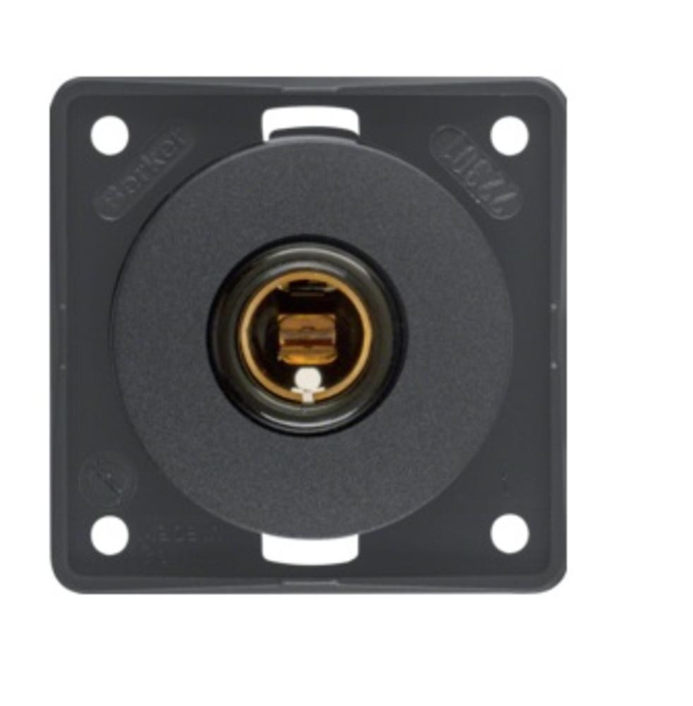 Berker Contactdoos 12V Klein Inbouw Antraciet Mat Berker Contactdoos 12V Klein Inbouw Antraciet Mat