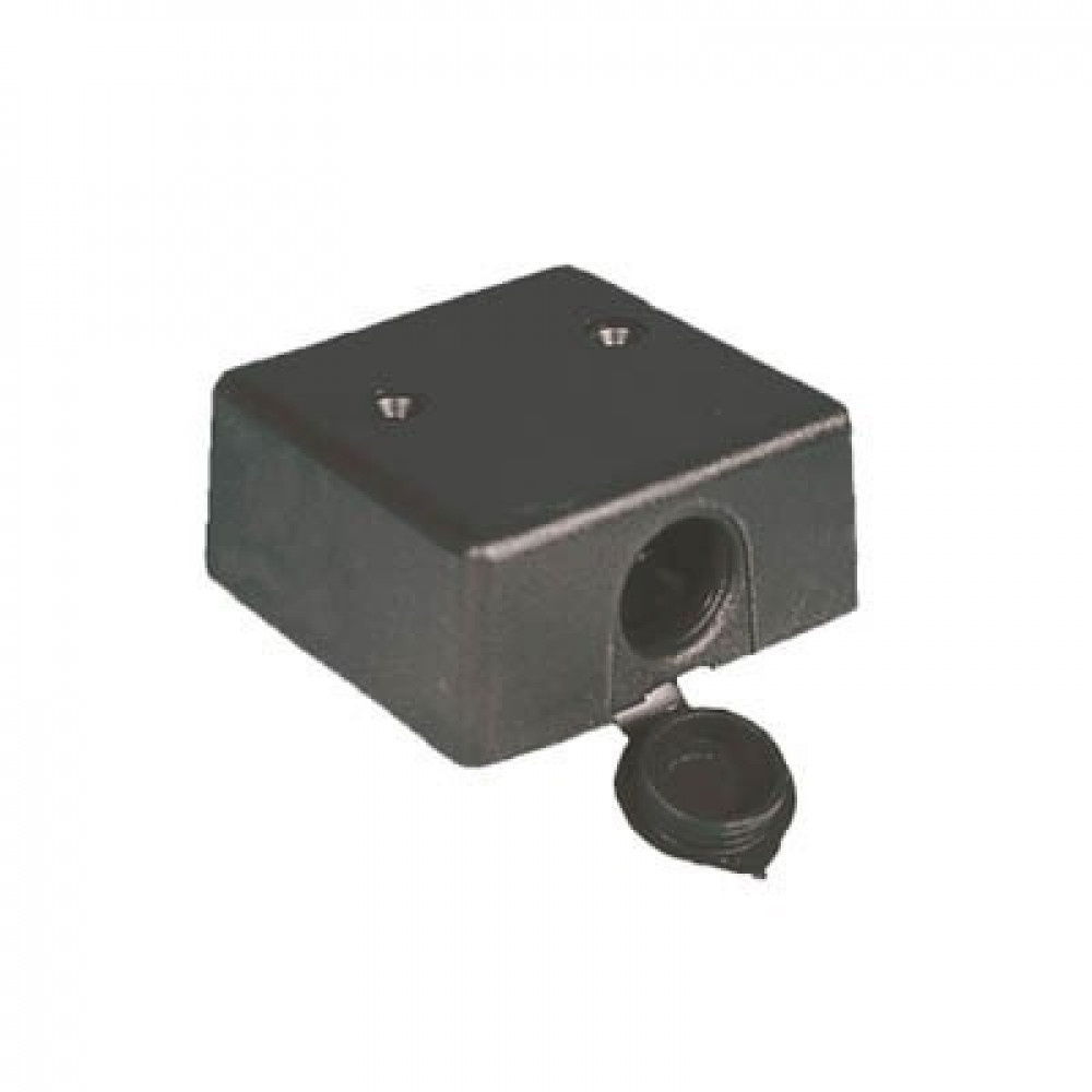 Stekkerdoos 12V opbouw + deksel uni Stekkerdoos 12V opbouw + deksel uni