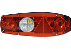 Hella Achterlicht Caraluna II Plus Rem/ Knipper/ Mist/ Achteruitrij/ Zijmarkering/ Driehoek Reflector Links