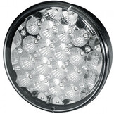 Hella Knipperlicht 24 LEDs Rond Wit 12/24V Hella Knipperlicht 24 LEDs Rond Wit 12/24V