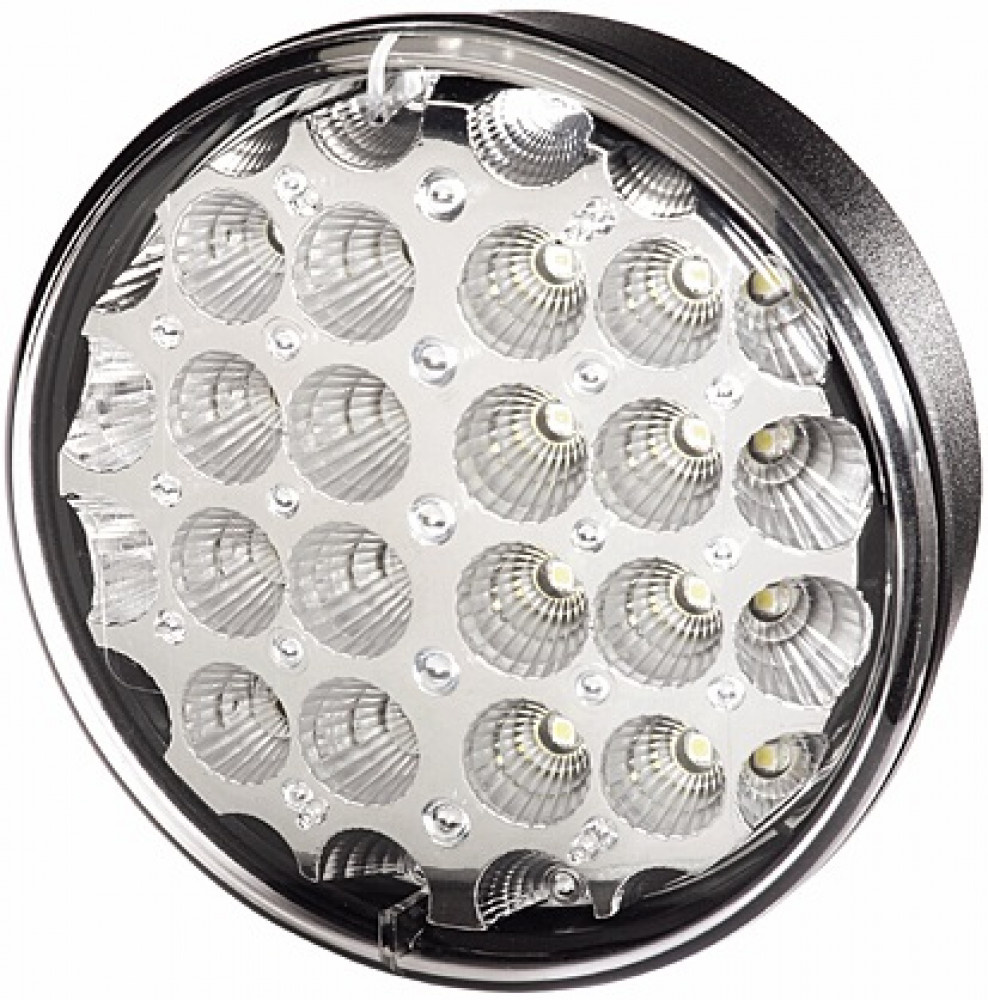 Hella Achteruitrijlicht LED Rond Wit 12/24V