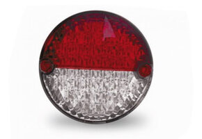 Jokon Knipperlicht/Achterlicht LED 725 Rond Rood/Wit