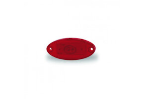 Jokon Markering LED S2012 Ovaal Opbouw Rood
