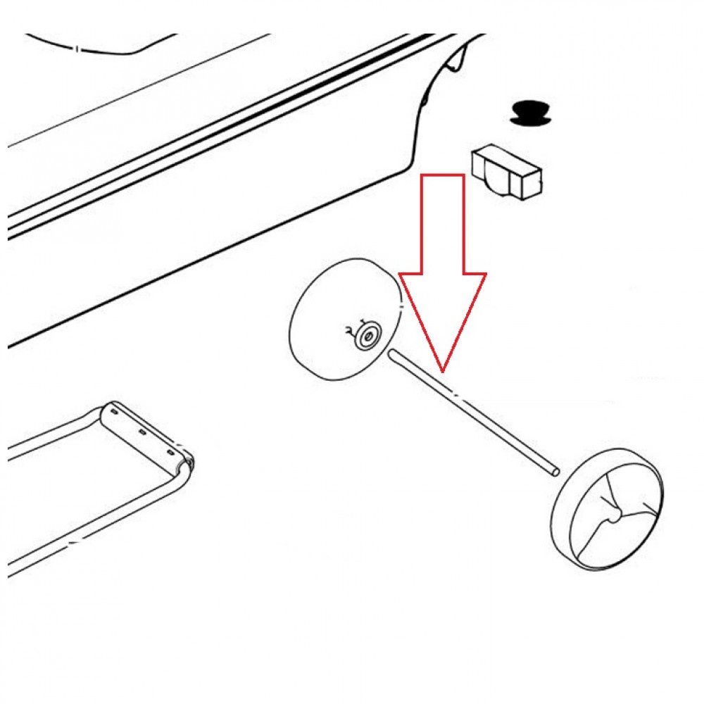 Thetford SC234/C200 wieltjes incl. as Thetford SC234/C200 wieltjes incl. as
