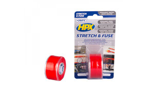 HPX Stretch & Fuse Zelfvulkaniserende Tape 3mtr Rood