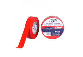 HPX PVC Isolatietape VDE 20mtrx19mm Rood