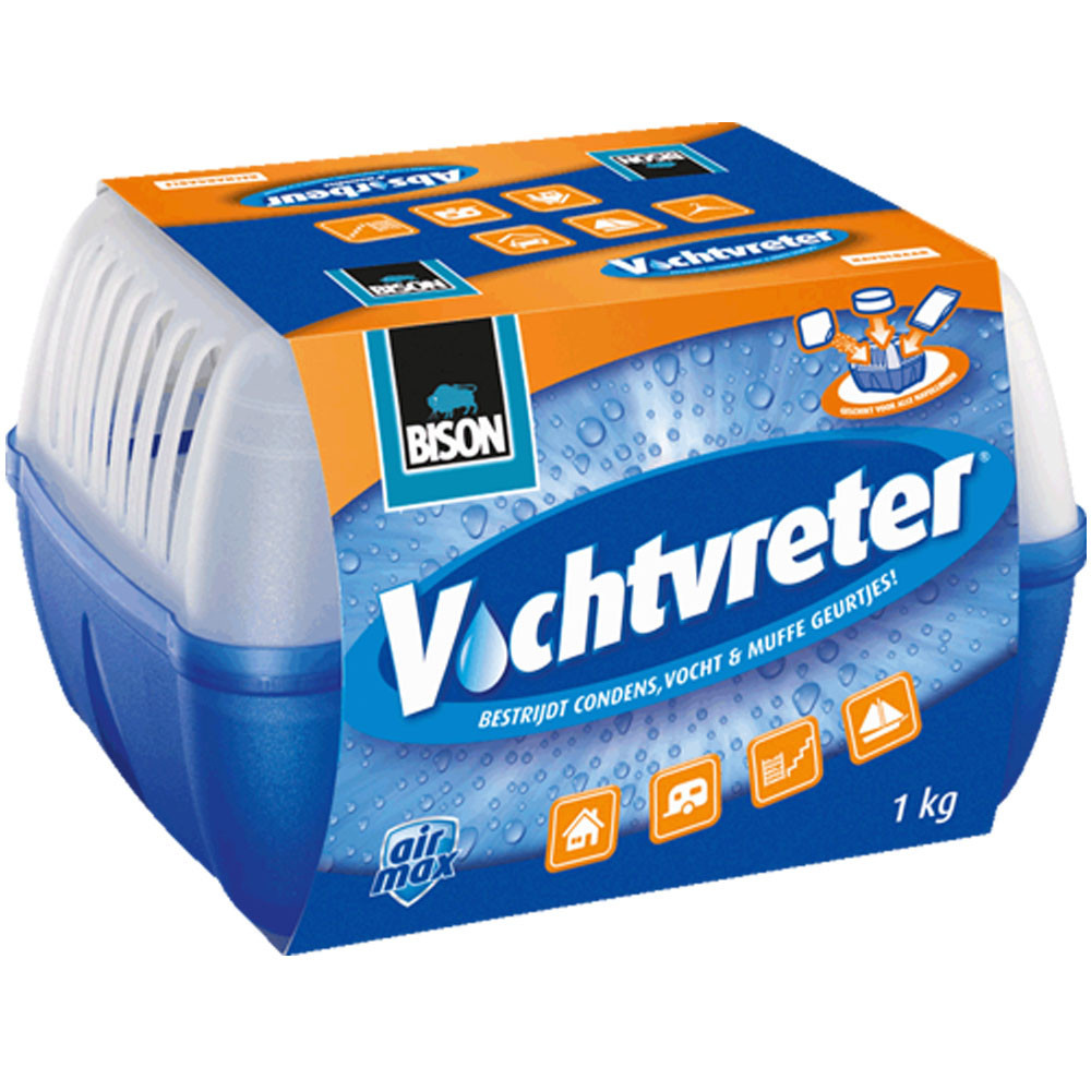 Bison Vochtverdrijver inclusief 1kg vulling Bison Vochtverdrijver inclusief 1kg vulling