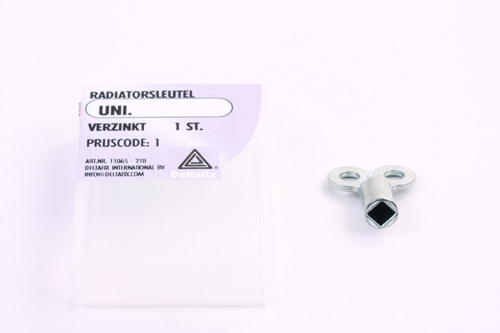 Deltafix Radiatorsleutel Type Uni Verzinkt per st Deltafix Radiatorsleutel Type Uni Verzinkt per st
