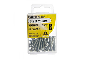 Deltafix Parker CK Verzinkt 3.5x25mm Set 25st