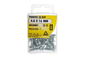 Deltafix Parker CK Verzinkt 4.8x16mm Set 23st