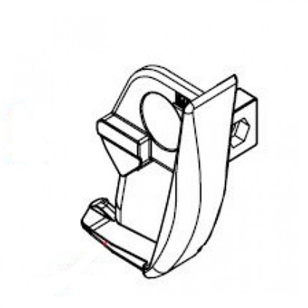 Fiamma Linker Eindkap Voorlijst F45 Ti L Polar White