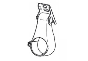 Fixation Holder Assy Windscherm