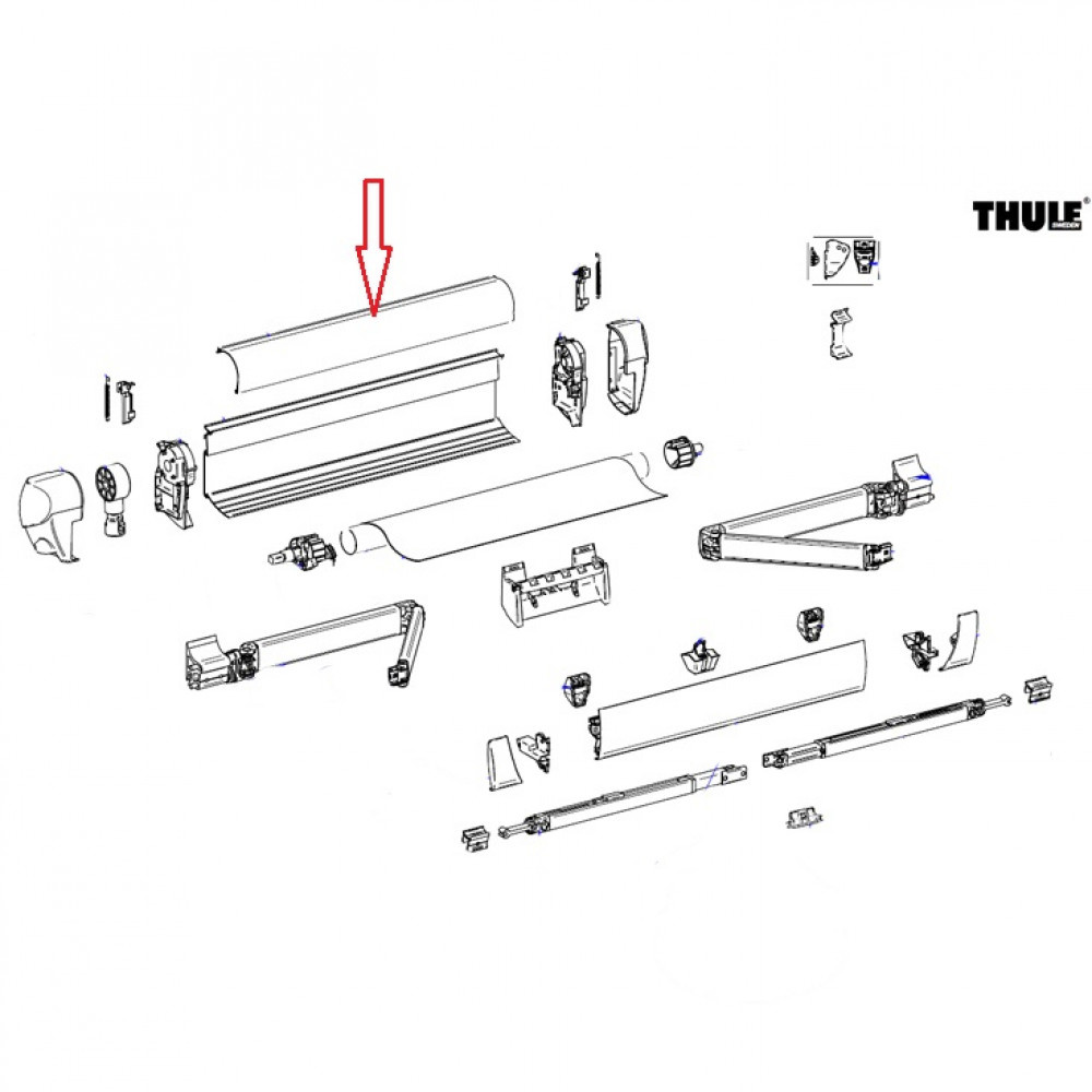 Thule Roof Housing 5003 3.00 Thule Roof Housing 5003 3.00