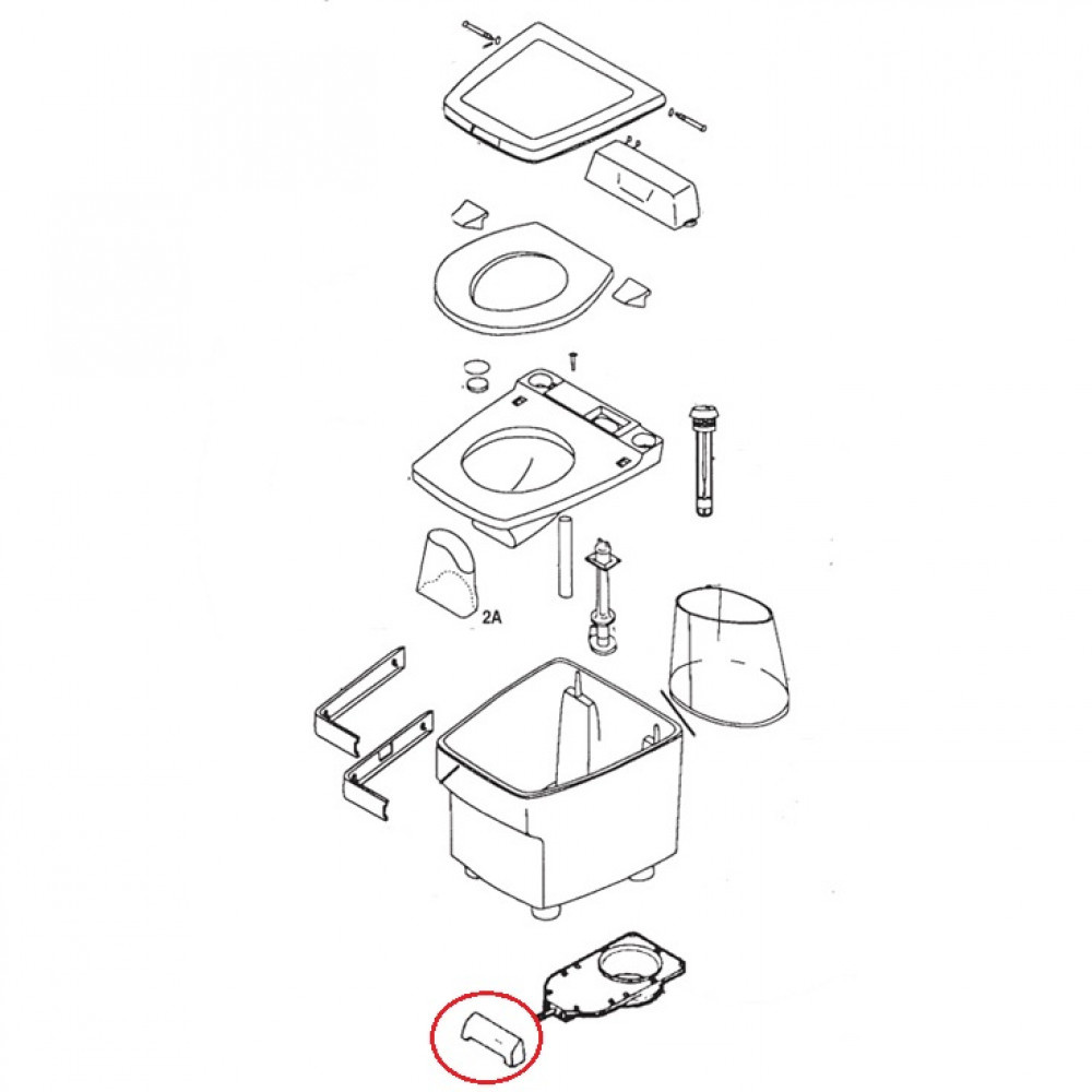 Thetford Electra Magic Handel Thetford Electra Magic Handel
