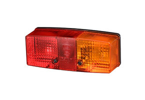 Hella Achterlicht Rem/ Knipper Opbouw Rechts 12/24V