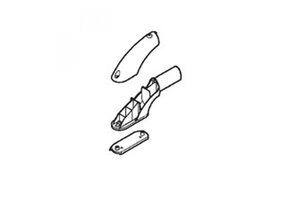 Thule Roof Rack Deluxe Eindkap Grijs