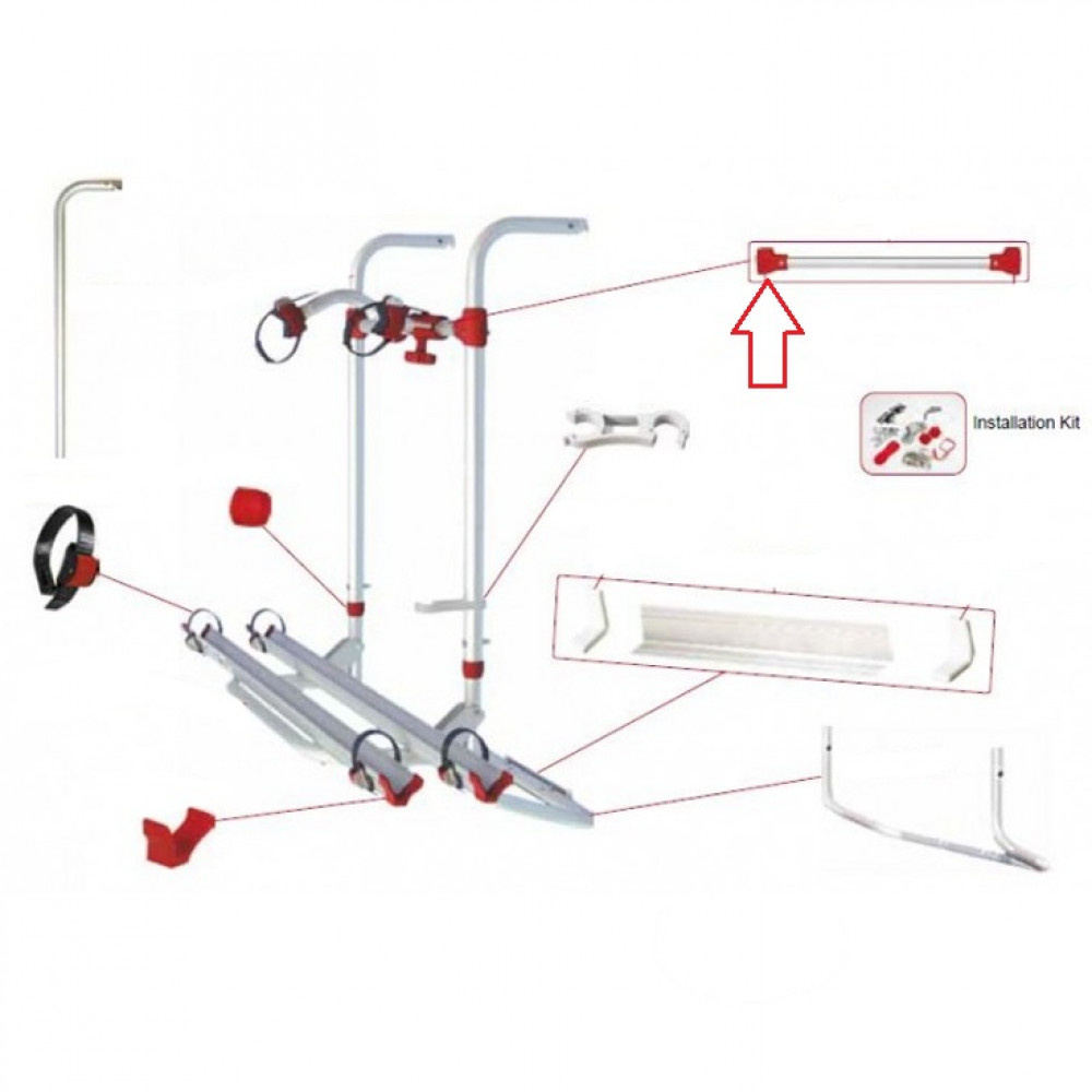 Fiamma T-stuk simply plus links 98656-283 Fiamma T-stuk simply plus links 98656-283