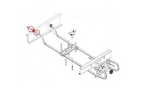 AL-KO Reservewielbeugel EH1 Sluitring A21