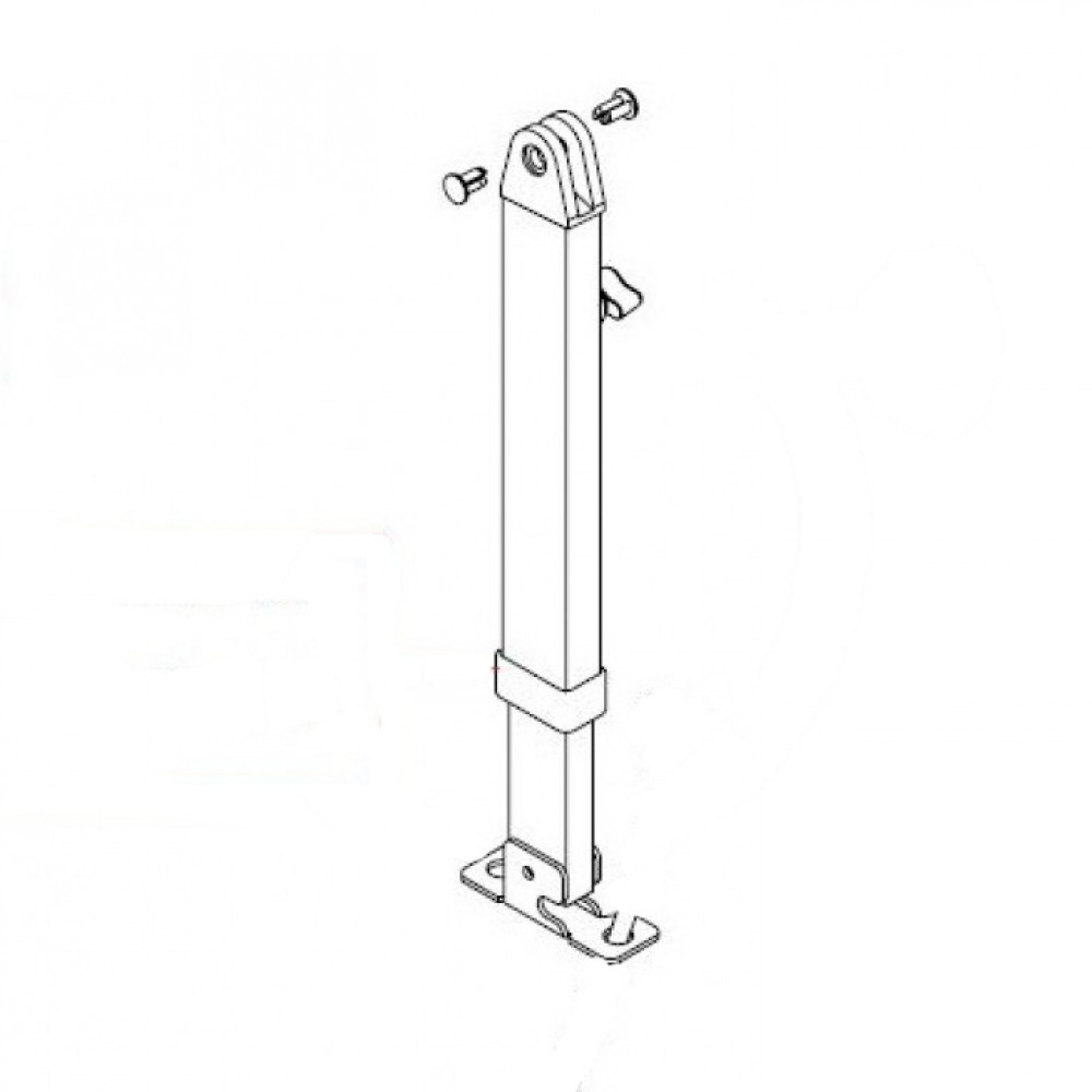 Fiamma Right support leg F45I-TI/F1 350-450 Fiamma Right support leg F45I-TI/F1 350-450