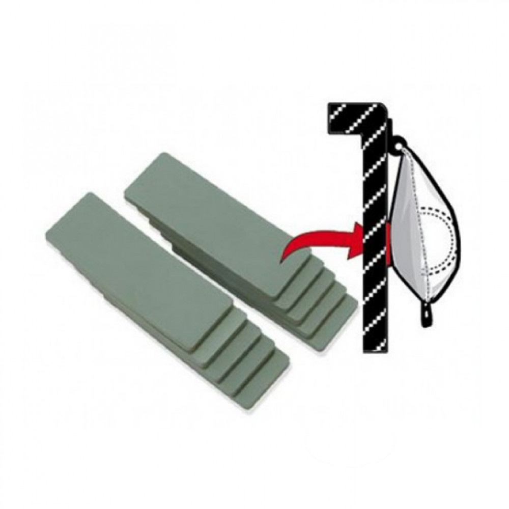 Fiamma wandbescherming rubber a 10 stuks Fiamma wandbescherming rubber a 10 stuks