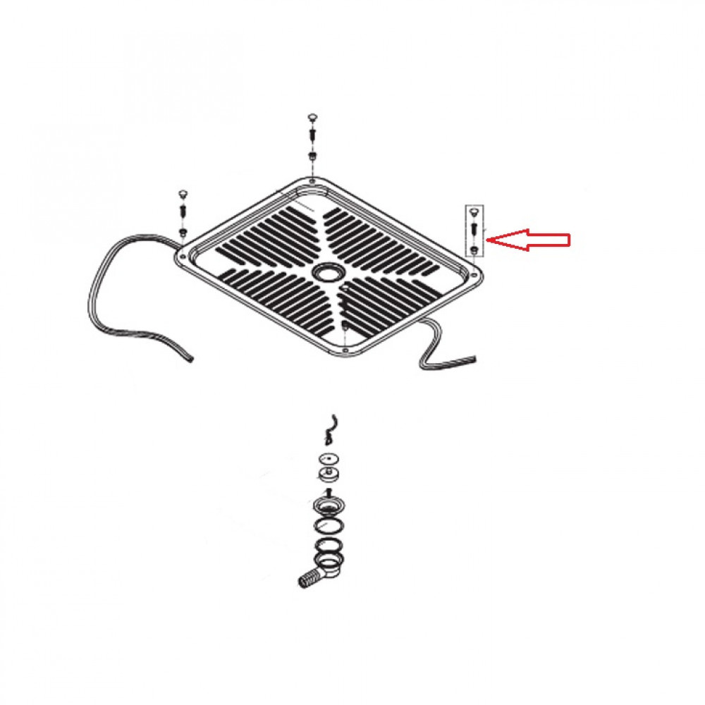 Dometic CE88TB Montageset BVO/98