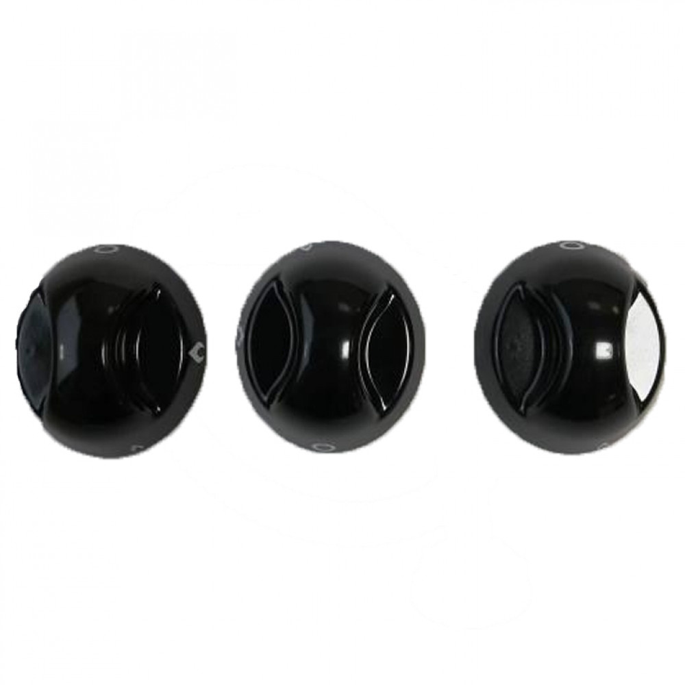 Knop gascomfort SPCC0609.BK Knop gascomfort SPCC0609.BK