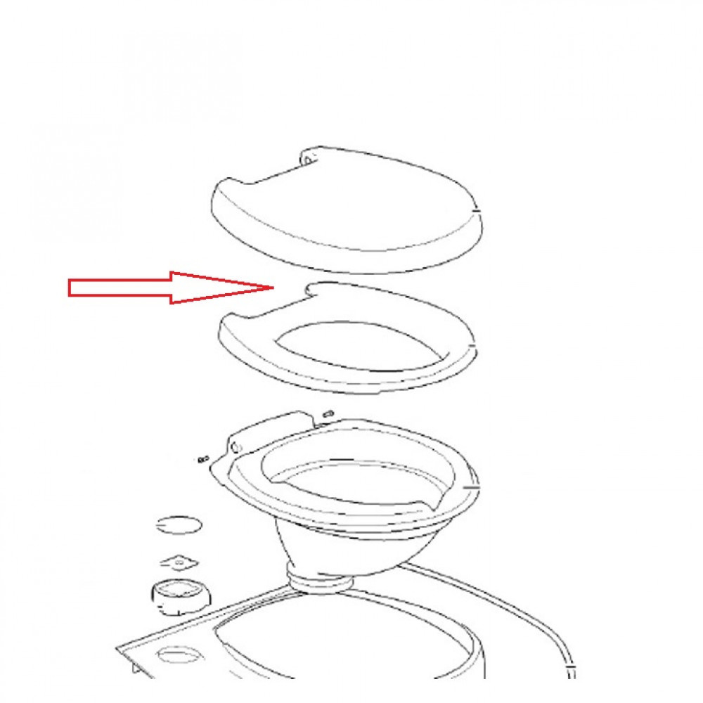 Thetford SC500 Seat&Cover