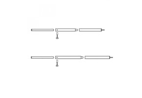 Campking luifelstokkenset Sunsation 25 mm Prem.