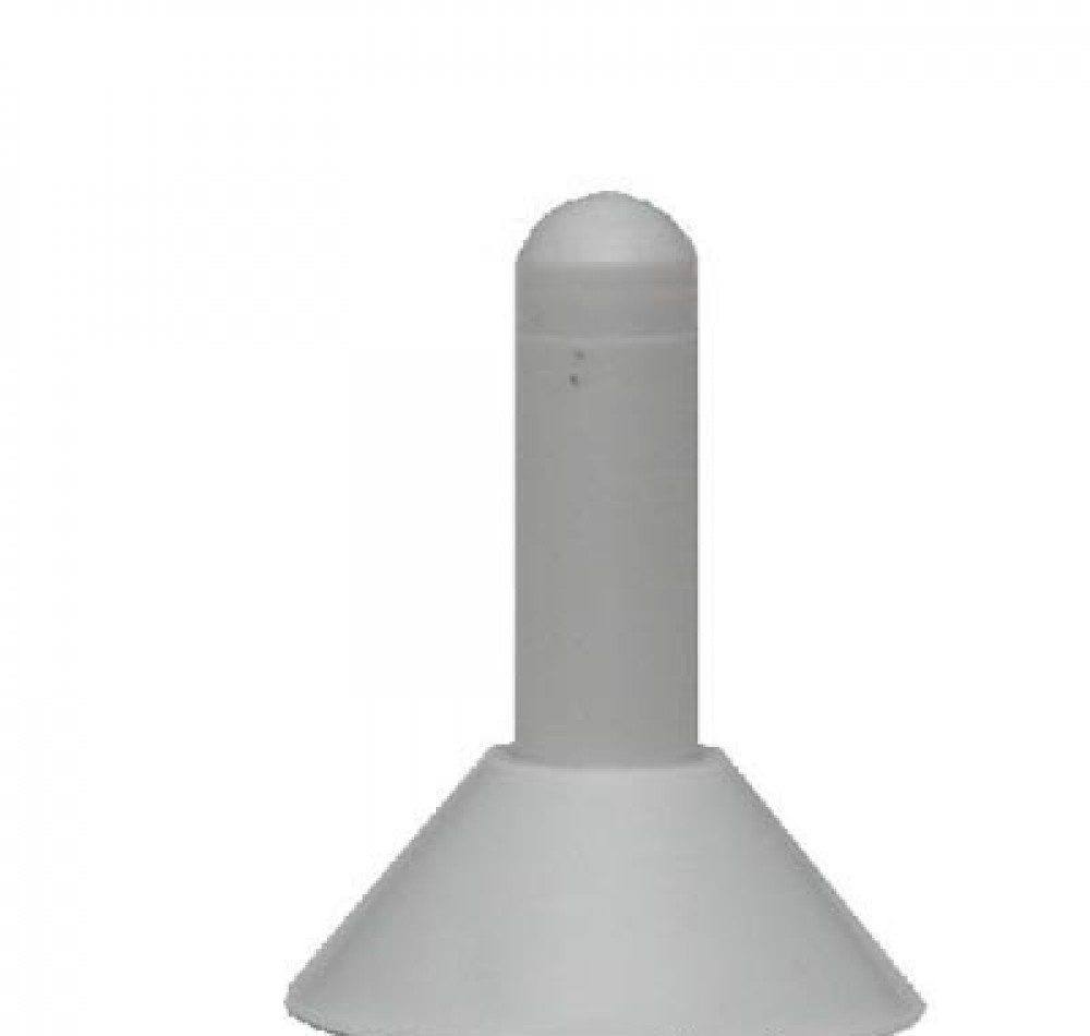 Campking regenkapje met punt kunstst grijs