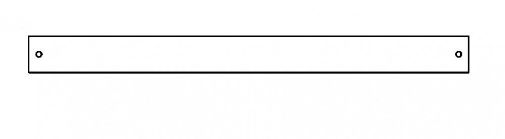 Campking rechte buis 28 mm. 90 cm. : CFRP