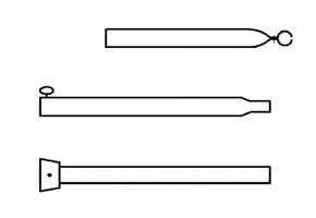 Campking Stormstok 22/19mm 170-250 + Klapvoet Basic