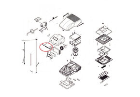 Dometic Verwarmingselement 230V/800W