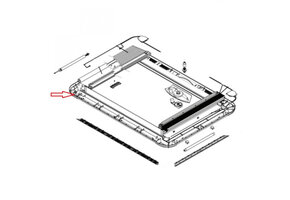 Dometic Heki 3/4 Plus Binnenkader Crèmewit