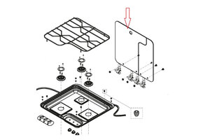 Dometic CE09 Glasdeksel lLnks RAL9005