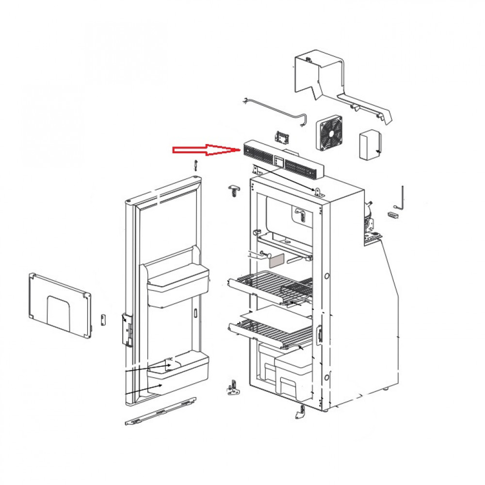 Thetford SR Control Housing MK2