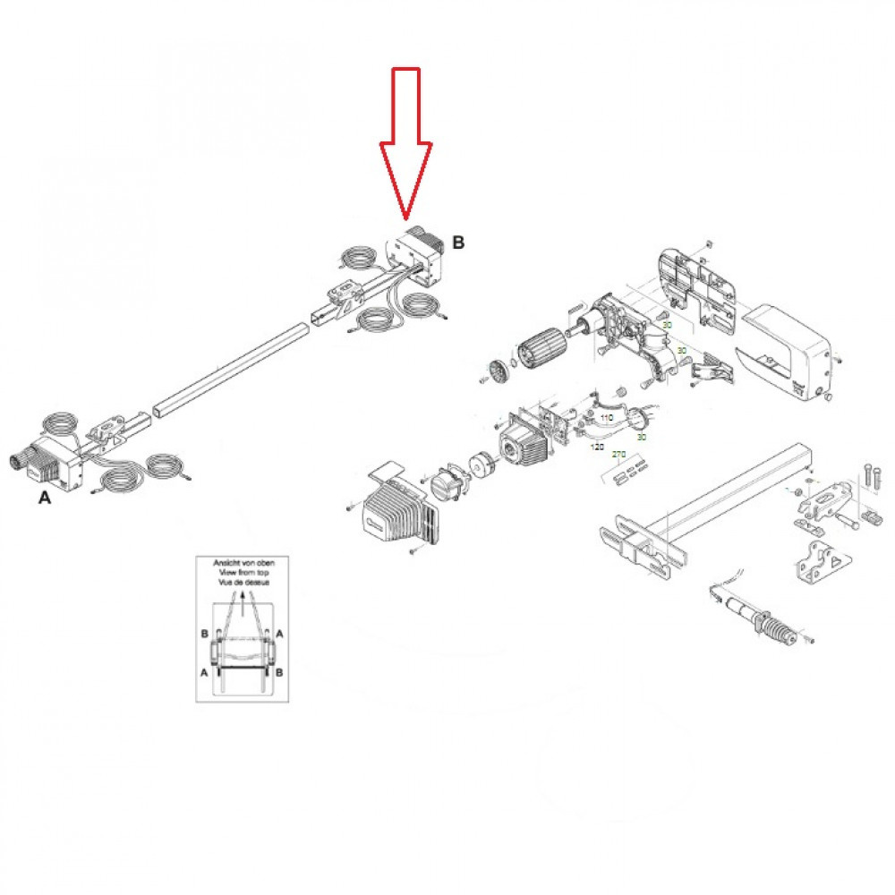 Truma Motor B Mover XT/XT2/XT4