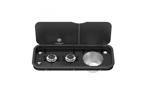 Thetford Kookplaat 2-Pits met Spoelbak Rechts Topline 111