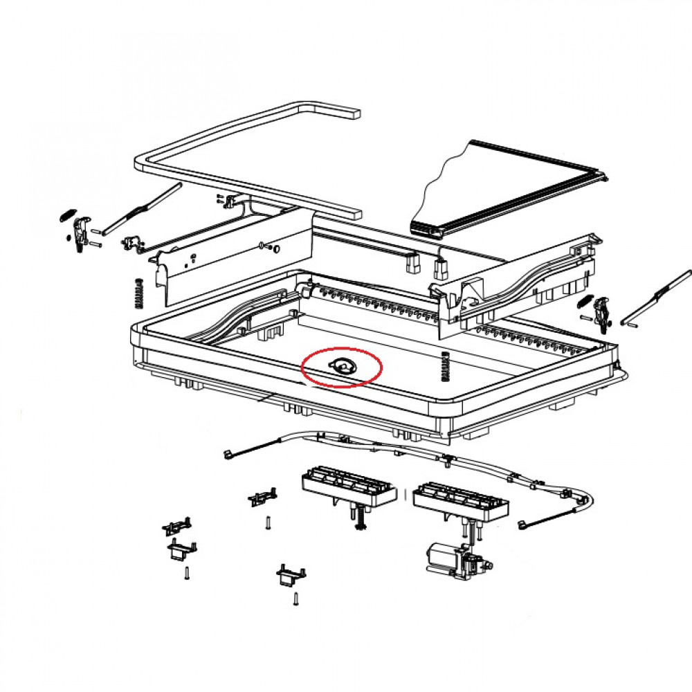 Dometic Midi Heki Drukknop Dometic Midi Heki Drukknop