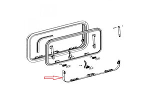 Dometic S7 Raaminlegbies > 2001 65x40