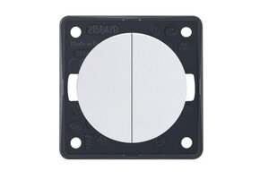 Berker Impuls Serieschakelaar Flow/Pure Inbouw Wit Hoogglans