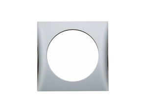 Berker Afdekraam Flow 1-Vaks Chroom Gelakt