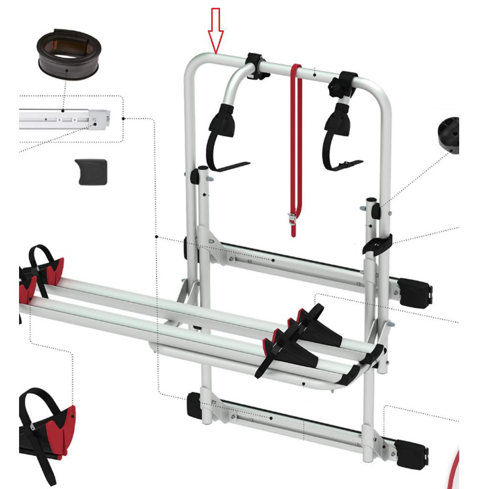 Fiamma Carry-Bike 200DJ Bovenbeugel Zwart
