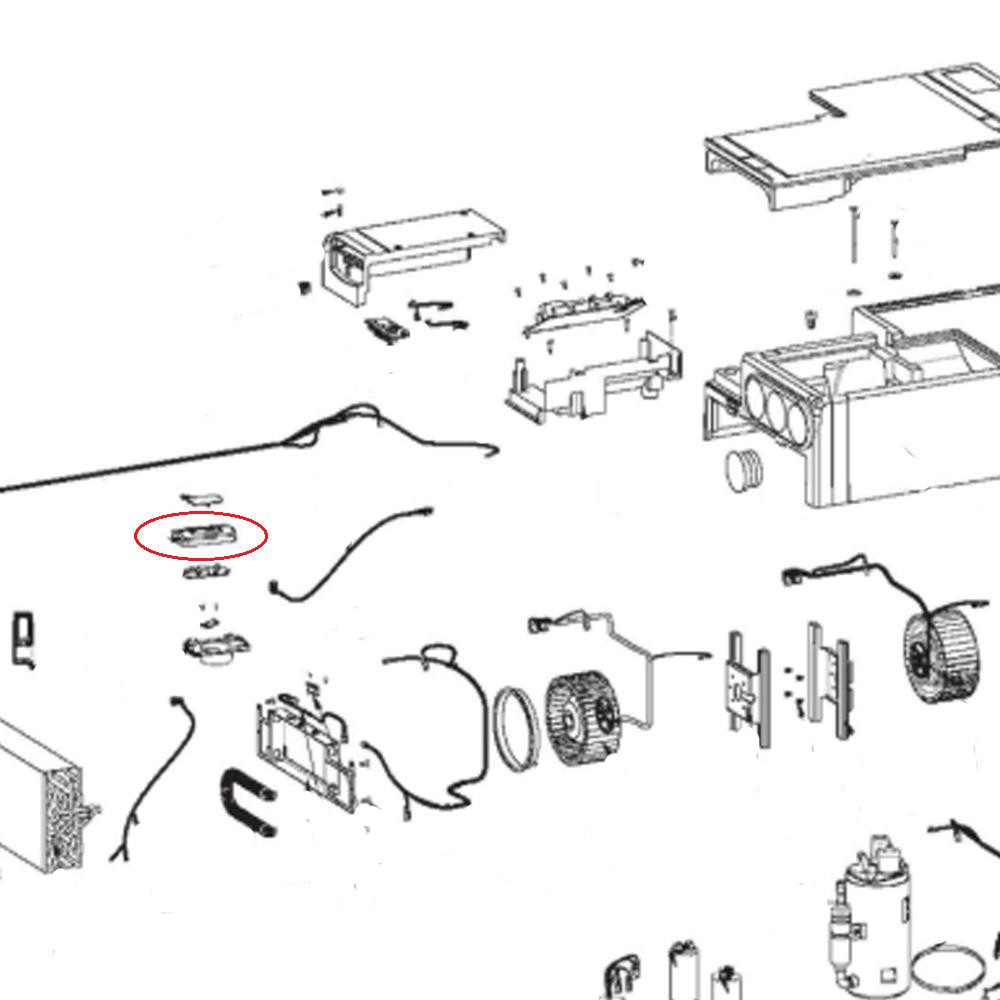 Dometic Airco Afdekking afstandsbediening